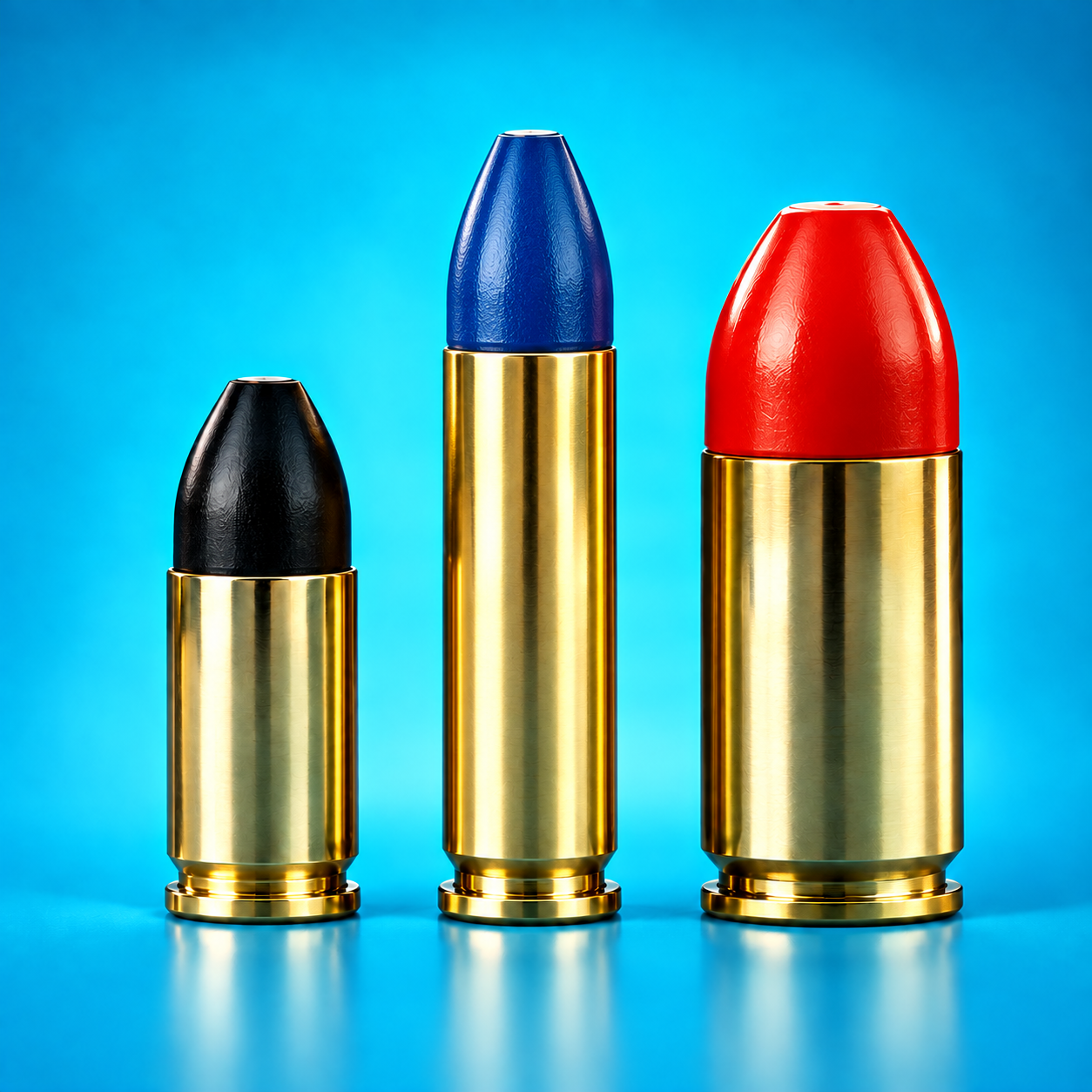 Pistol ammunition product examples